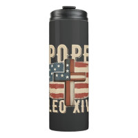 Pope Leo XIV Christian Church Da Pope USA Flag