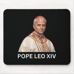 Pope Leo Xiv , God Bless Pope Leo Xiv Tee  Mouse Mat