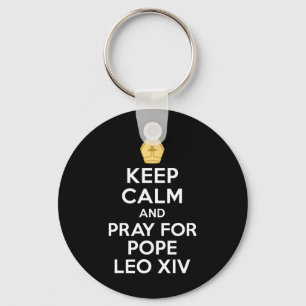 Pope Leo Xiv Habemus Papam 2025 Catholic Men Women Key Ring