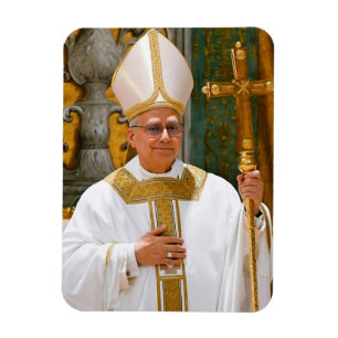 Pope Leo XIV Mass Sistine Chapel Magnet