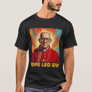 Pope Leo Xiv New American Pope 2025 Funny  T-Shirt
