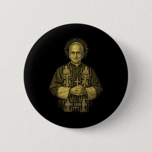 Pope Leo Xiv New Pope 2025 6 Cm Round Badge