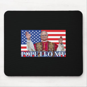 Pope Leo Xiv New Pope First American Pope Flag Pro Mouse Mat