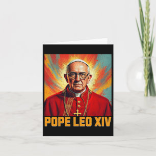 Pope Leo Xiv - New Pope Leo Xiv 1  Card