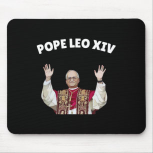 Pope Leo Xiv - New Pope Leo Xiv Catholic Pope Mouse Mat