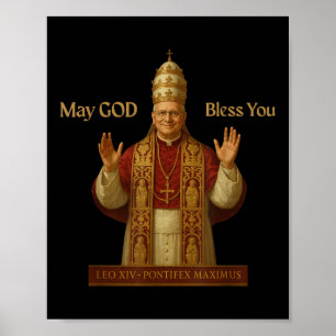 Pope, Leo Xiv, Pontifex Maximus, Vatican Poster