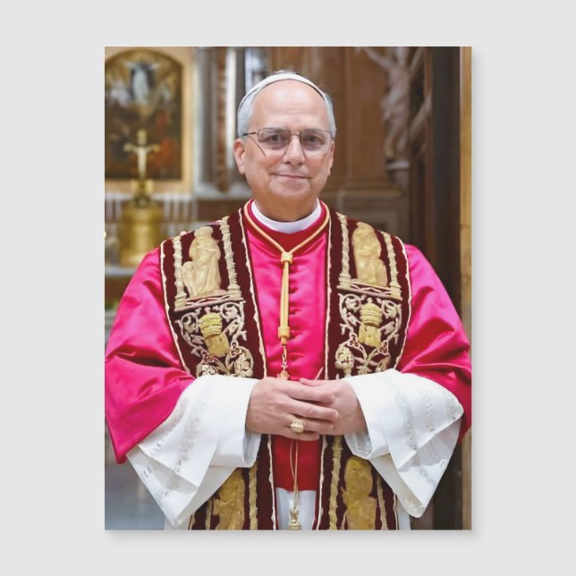 Pope Leo XIV portrait  (Front)