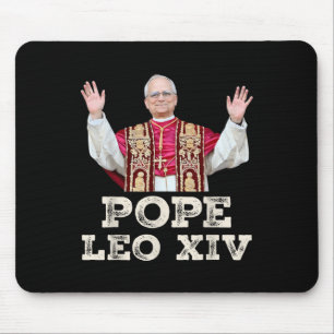 Pope Leo Xiv Robert Francis Prevost First American Mouse Mat