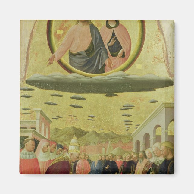 Pope Liberius  Founding the Basilica Magnet (Front)