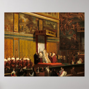 Pope Pius VI - Jean-Auguste- Ingres Fine Art Poster