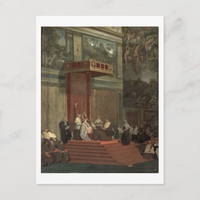 Pope Pius VII (Luigi Barnaba Chiaramonti) (1742-18 Postcard (Front)