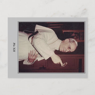 Pope Pius XII Post Card