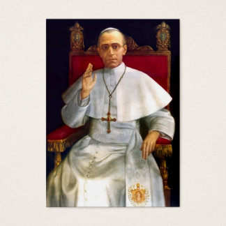 Pope Pius XII Prayer-card