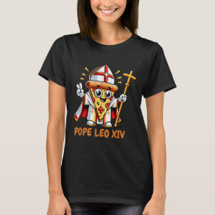 Pope Robert Prevost Pope Leo Xiv Da Pope Funny Piz T-Shirt