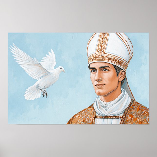 Pope Saint Fabian: The Sign of the Dove (Front)
