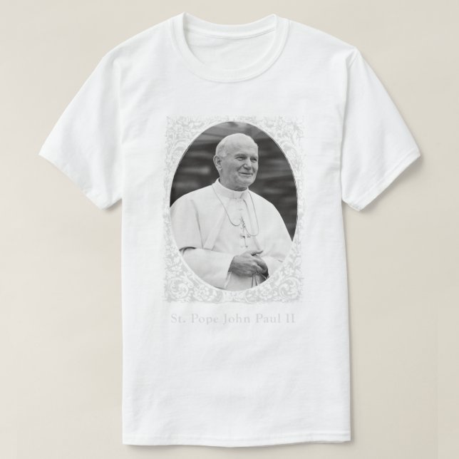Pope Saint John Paul II   T-Shirt (Design Front)