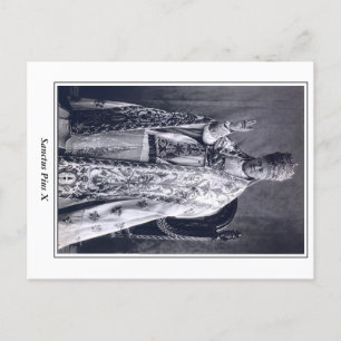 Pope Saint Pius X Postcard