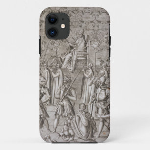 Pope Sixtus V (1521-90) is carried to the Ceremony iPhone 11 Case