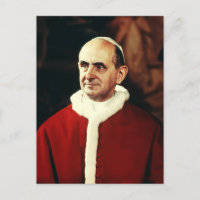 Pope St. Paul VI Commemorative Historical Papal Ar