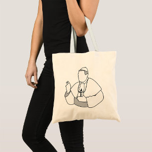 Pope Tote Bag