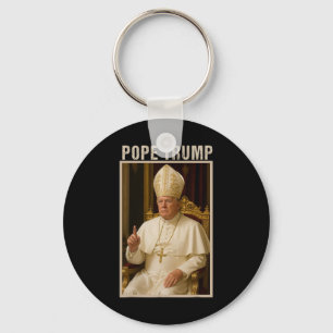 Pope Trump 1 Trump Pope Donald Trump Political Sat Key Ring