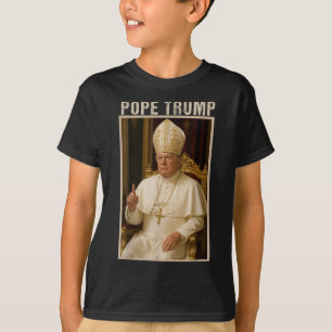 Pope Trump ,funny Catholic Trump Tee