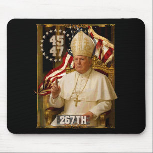 Pope Trump Funny President Trump 1 Mouse Mat