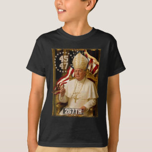 Pope Trump Funny President Trump 2 T-Shirt