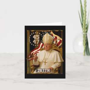 Pope Trump Funny President Trump  Card