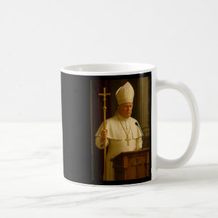 Pope Trump Funny President Trump Declares Himself Coffee Mug