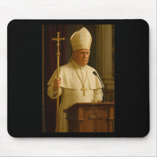 Pope Trump Funny President Trump Declares Himself Mouse Mat