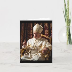 Pope Trump Funny President Trump Wants To Be The N Card