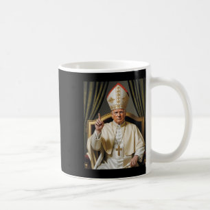 Pope Trump Funny Trump Vatican Christian Retro Chu Coffee Mug