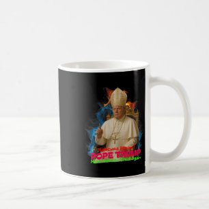 Pope Trump Funny Trump Vatican Christian Retro Chu Coffee Mug