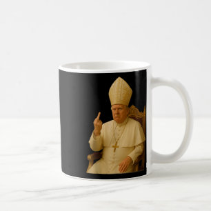 Pope Trump Funny Trump Vatican Christian Retro Chu Coffee Mug