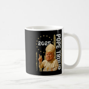 Pope Trump Funny Trump Vatican Christian Retro Chu Coffee Mug