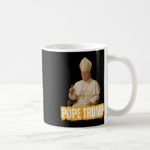 Pope Trump Funny Trump Vatican Christian Retro Chu Coffee Mug