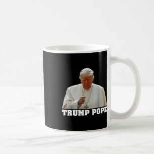 Pope Trump Funny Trump Vatican Christian Retro Chu Coffee Mug