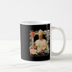 Pope Trump Funny Trump Vatican Christian Retro Chu Coffee Mug