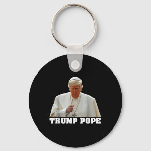 Pope Trump Funny Trump Vatican Christian Retro Chu Key Ring