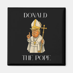 Pope Trump Funny Trump Vatican Christian Retro Chu Magnet