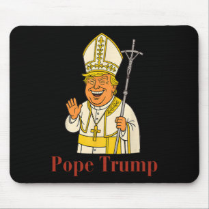 Pope Trump Funny Trump Vatican Christian Retro Chu Mouse Mat