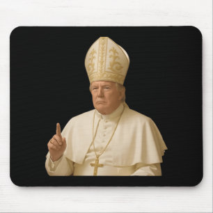 Pope Trump Funny Trump Vatican Christian Retro Chu Mouse Mat