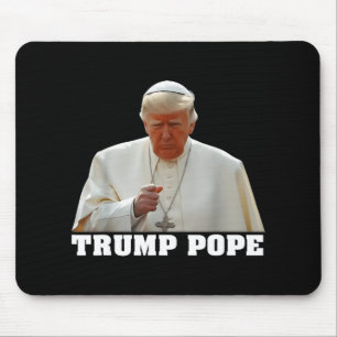 Pope Trump Funny Trump Vatican Christian Retro Chu Mouse Mat