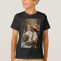 Pope Trump Funny Trump Vatican Christian Retro Chu