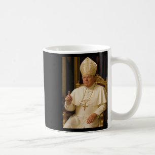 Pope Trump Pope Funny Trump Vatican Christian Retr Coffee Mug