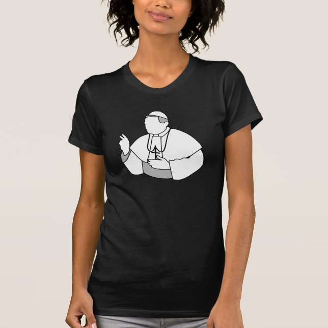 Pope Womens T-Shirt (Front)