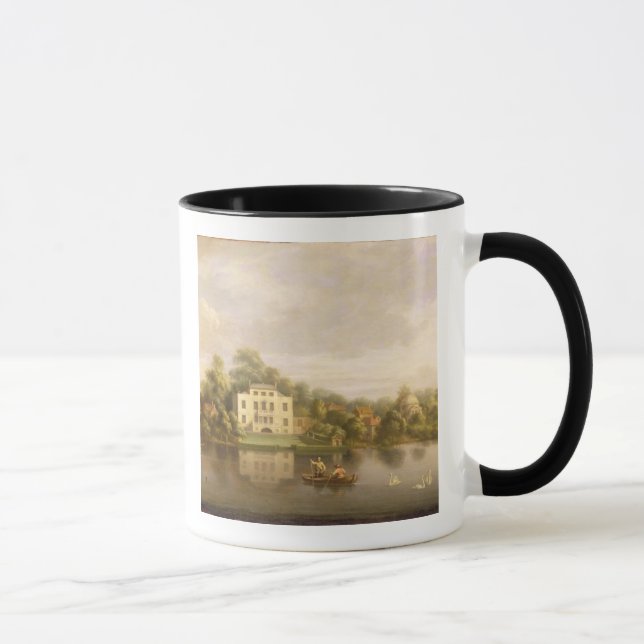 Pope's Villa, Twickenham, c.1765 (oil on canvas) Mug (Right)