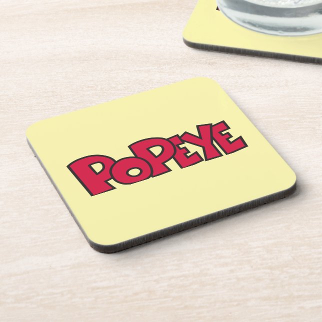 Popeye Beverage Coaster (Left Side)