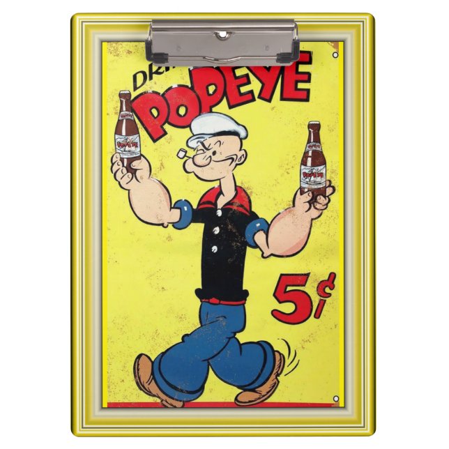 Popeye Clipboard (Front)